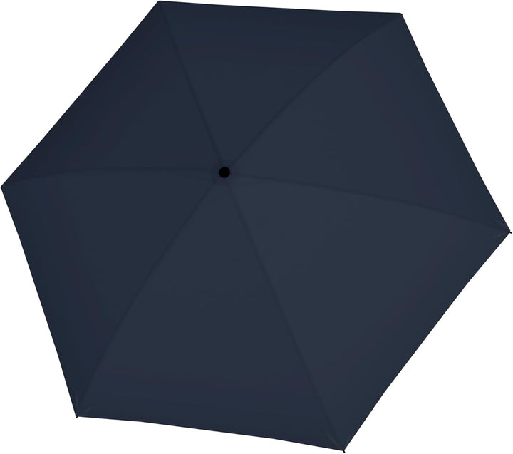 Doppler Zero extrem Leichter Mini Damen Taschenschirm UV-Schutz Ultra Sun - Navy-Ivory