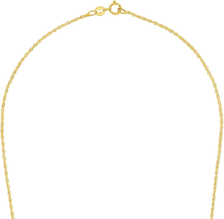 Amor Collier Damen Halsschmuck, 38 cm, Gold, Kommt in Schmuck Geschenk Box, 9198474