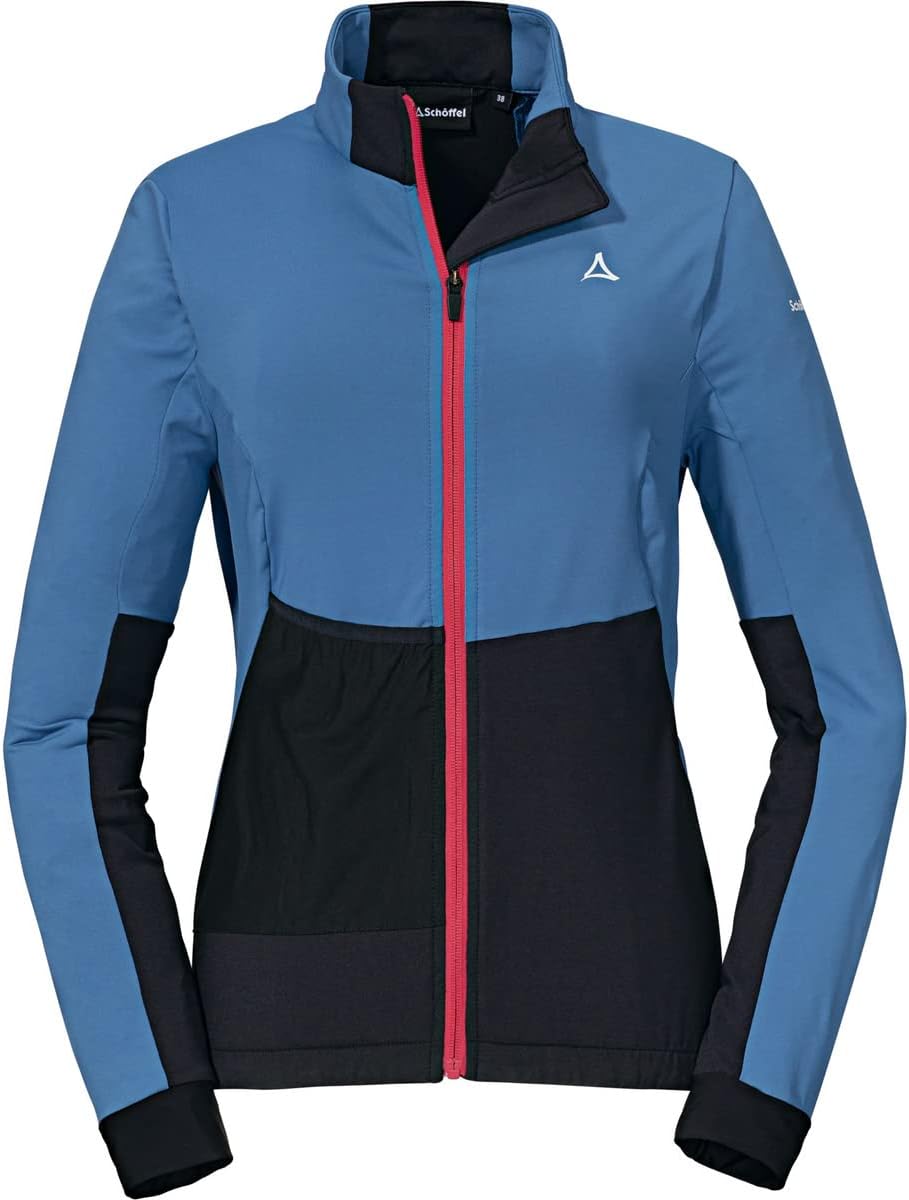 Schöffel Damen Fleece Jacket Iurreta 46 daisy blue, 46 daisy blue