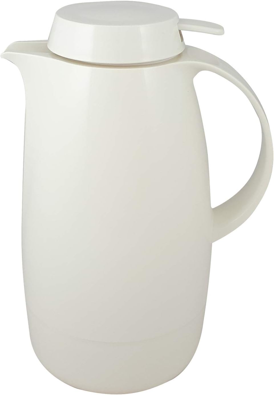 Helios Servitherm Kunststoff-Isolierkanne, weiss, 1,3 Liter 1,3 Liter Weiss, 1,3 Liter Weiss