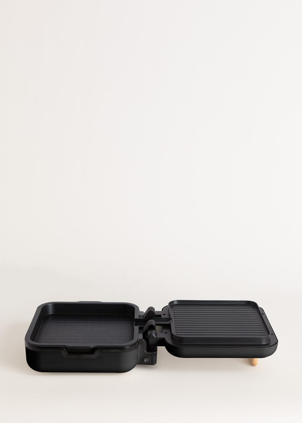 CREATE/STONE STUDIO PRO/Multifunktionsgrill mit 180º Öffnung Schwarz/Temperaturregelung, Antihaftbes