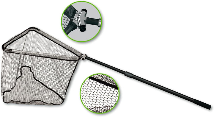 Paladin Profi-Kescher gummiert 2x80cm 225cm