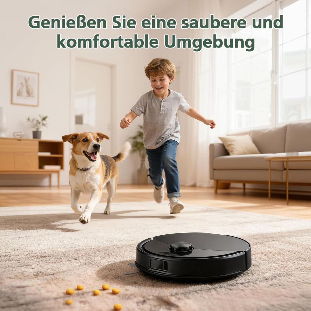 24 Stück Zubehör Ersatzteile für Roborock Q10 S5+/Q10 S5 Saugroboter, 2 Rollenbürste, 4 HEPA-Filter,