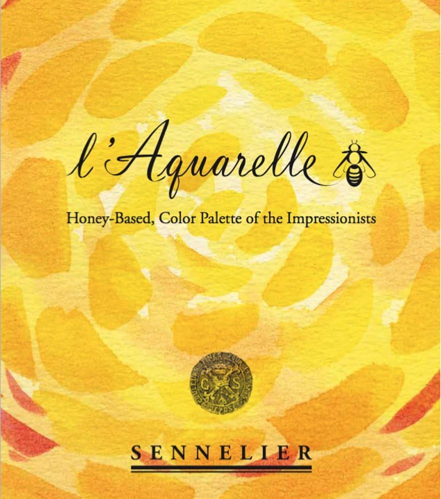 Sennelier Aquarell Zinn Metallic, 24-teilig, klassisches Set