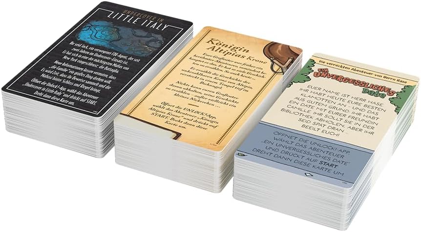 Asmodee, Unlock! Risky Adventures, DE-Version, Familienspiel mit Rätselspass für 1-6 Spieler ab 10 J