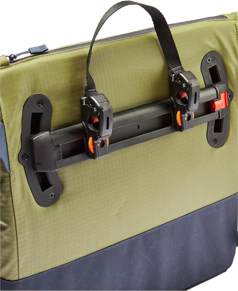 VAUDE CityMe Bike - Radtasche mit Laptopfach Einheitsgrösse Bamboo, Einheitsgrösse Bamboo