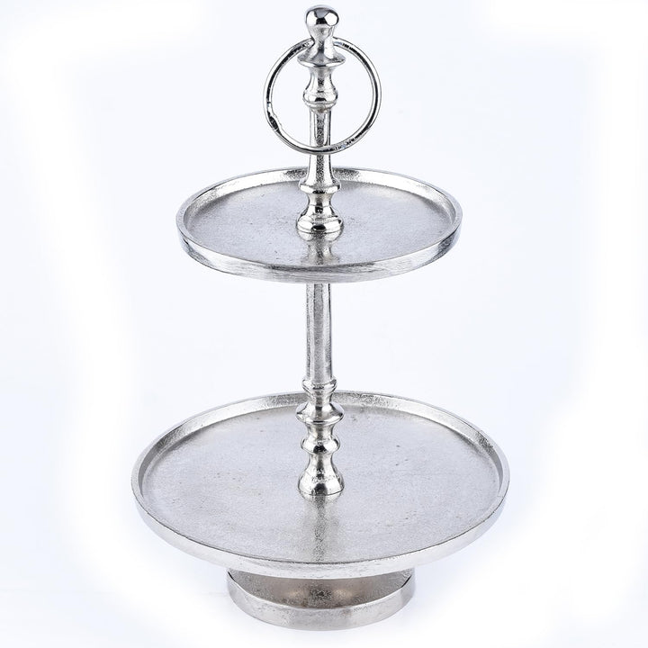 Marrakesch Orient & Mediterran Interior Etagere Annika (2-Etagen Etagere rund 34cm), 2-Etagen Etager