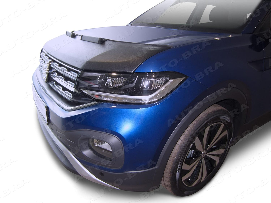 AB3-00433 Auto Bra kompatibel mit VW Volkswagen T-Cross Bj. seit 2018 Haubenbra Steinschlagschutz Tu