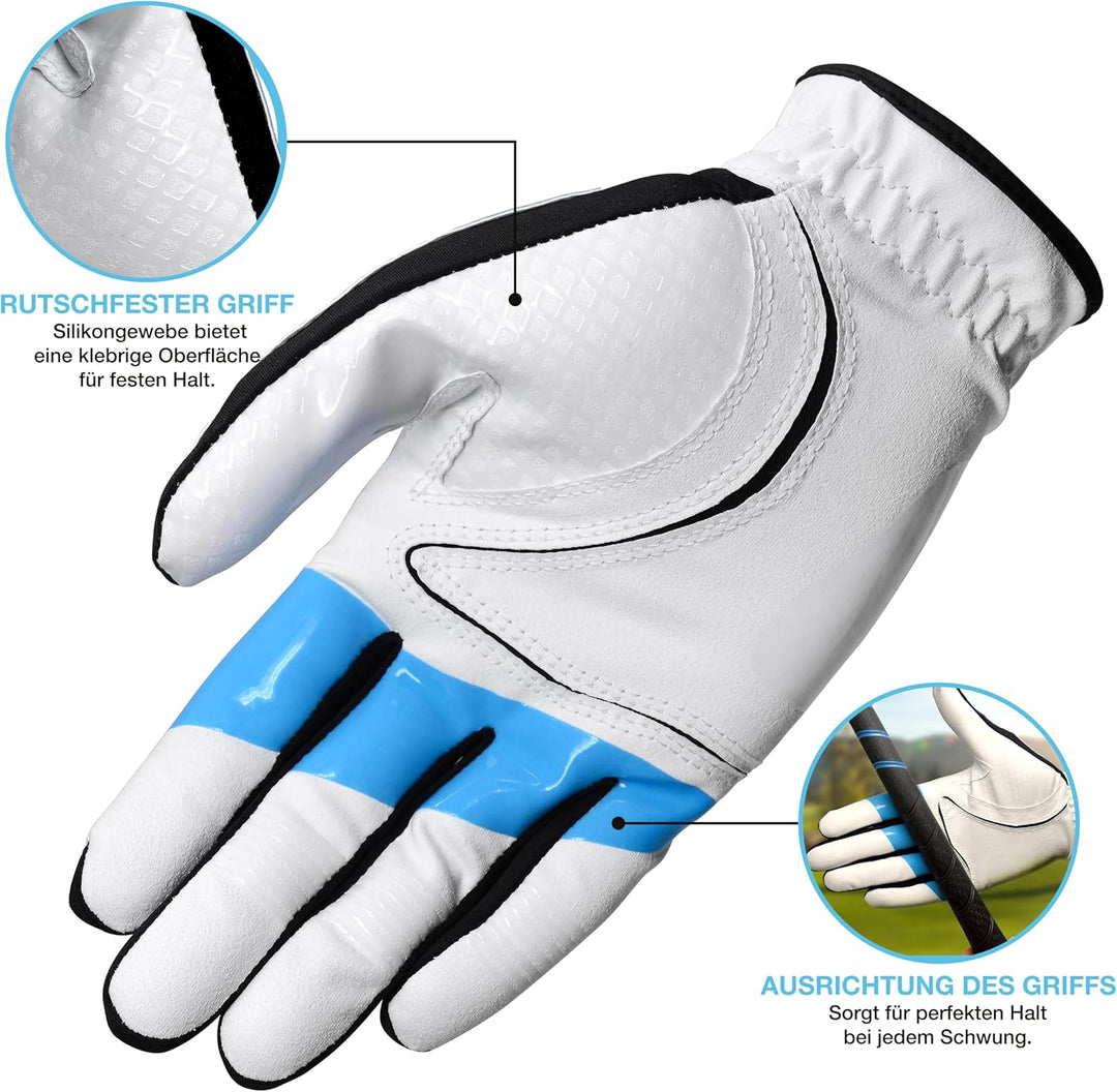ME AND MY GOLF True Grip Trainings-Golfhandschuh – Perfekter Halt bei jedem Schwung S/M Right Hand (
