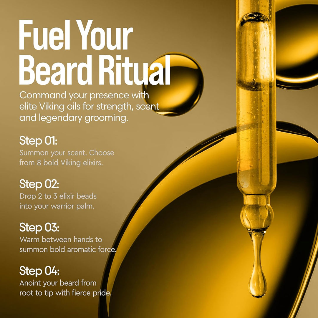 The Beard Struggle Bartöl Probierpaket 8-in-1 – Premium Bartöl Duft Set für Männer – Set mit 8 Probe