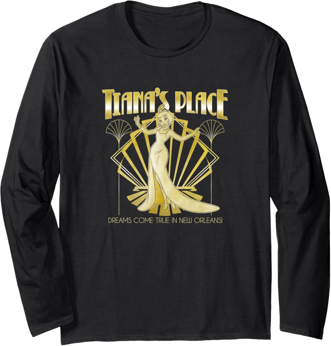 Disney The Princess & The Frog Tiana's Place New Orleans Langarmshirt