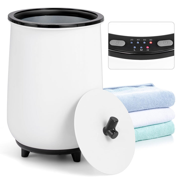 RELAX4LIFE 23L Handtuchwärmer, Handtuch Wärmegerät mit 3 Temperatureinstellung & 4 Timer-Einstellung