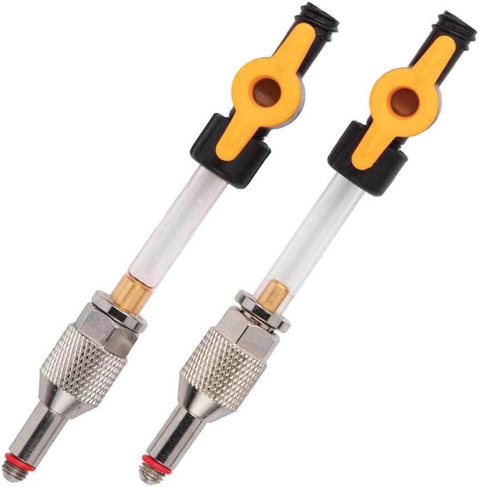 Jagwire - Elite Scheibenbremsen-Entlüftungs-Set, Universal-Adapter-Paar, 1/4-Drehventil, DOT- oder M