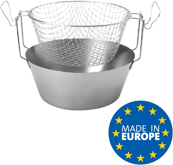 Artame art23230 Fritteuse Thermoboden Edelstahl 30 cm