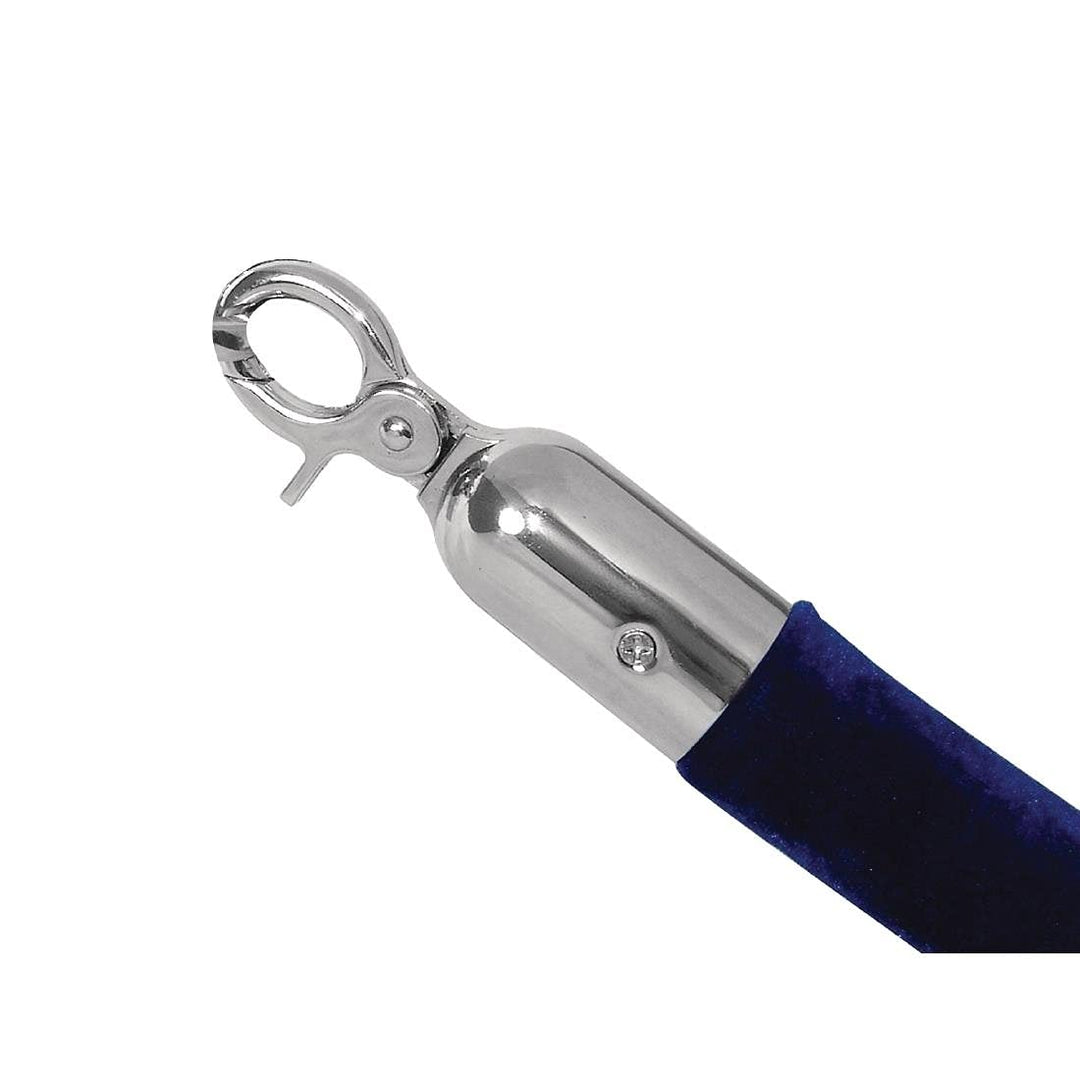 Bolero Blau Seil Barriere System 1500 x 32 mm Crowd Control Trennwand Pfosten, blau