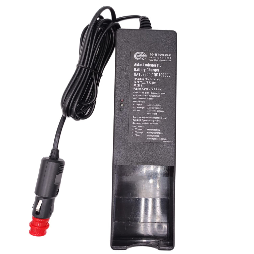 DC 10-30V QA109600 QD109300 Remote Battery Charger for HBC Radiomatic BA225030 Battery