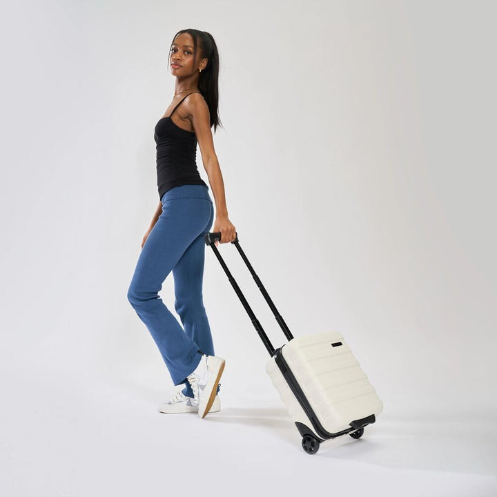 Cabin Max Anode Hardscalen Trolley-Koffer für Untersitz, 24 l, Wizz Air 40x30x20cm, (Weiss, 40 x 30