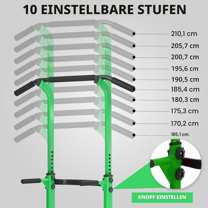 sogesfurniture Power Tower, Dip Station, multifunktionale Kraftstation Kraftturm Trainingsgerät mit