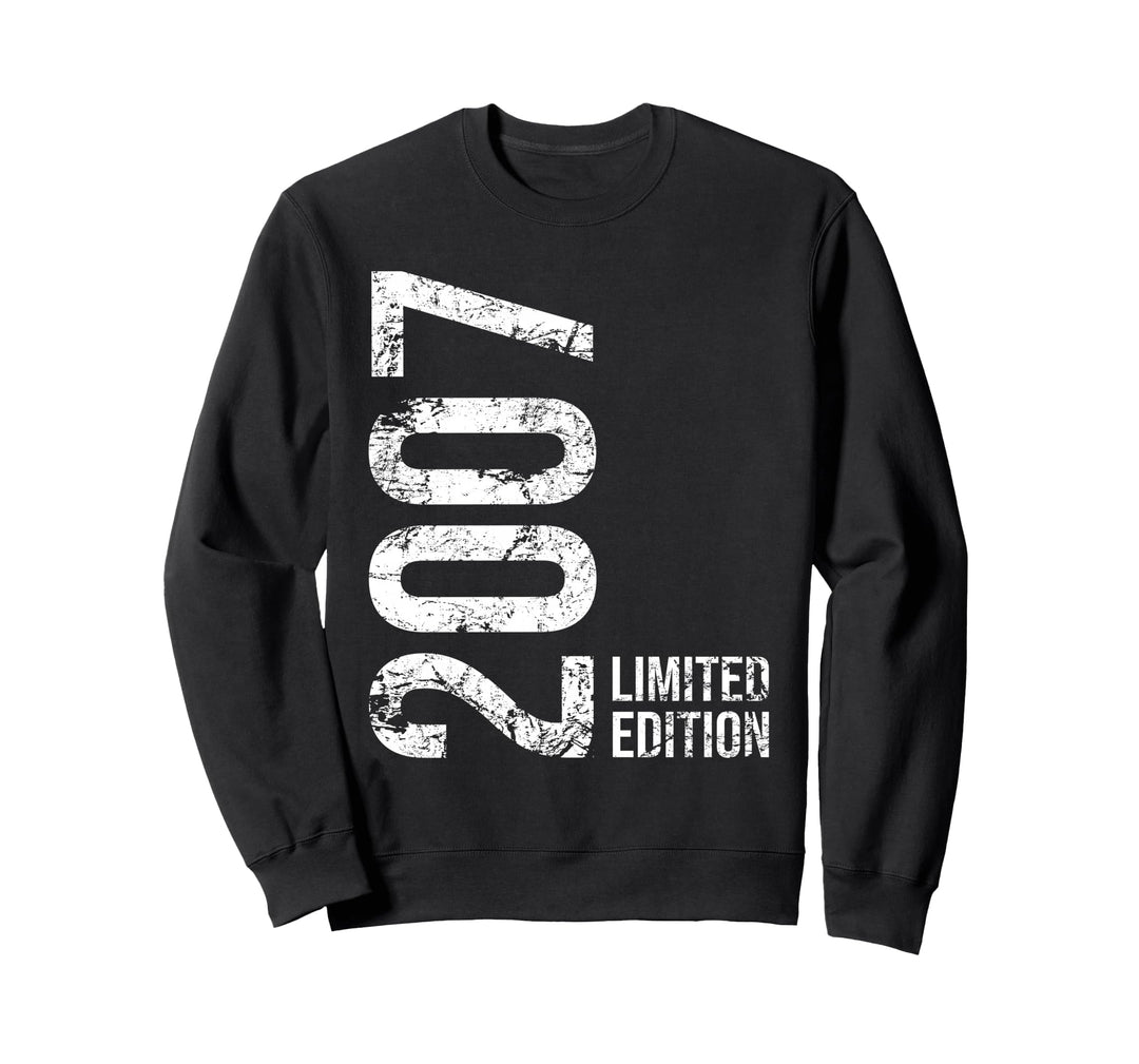 17. Geburtstag Junge Mädchen 17 Jahre 2007 Geburtstags Sweatshirt
