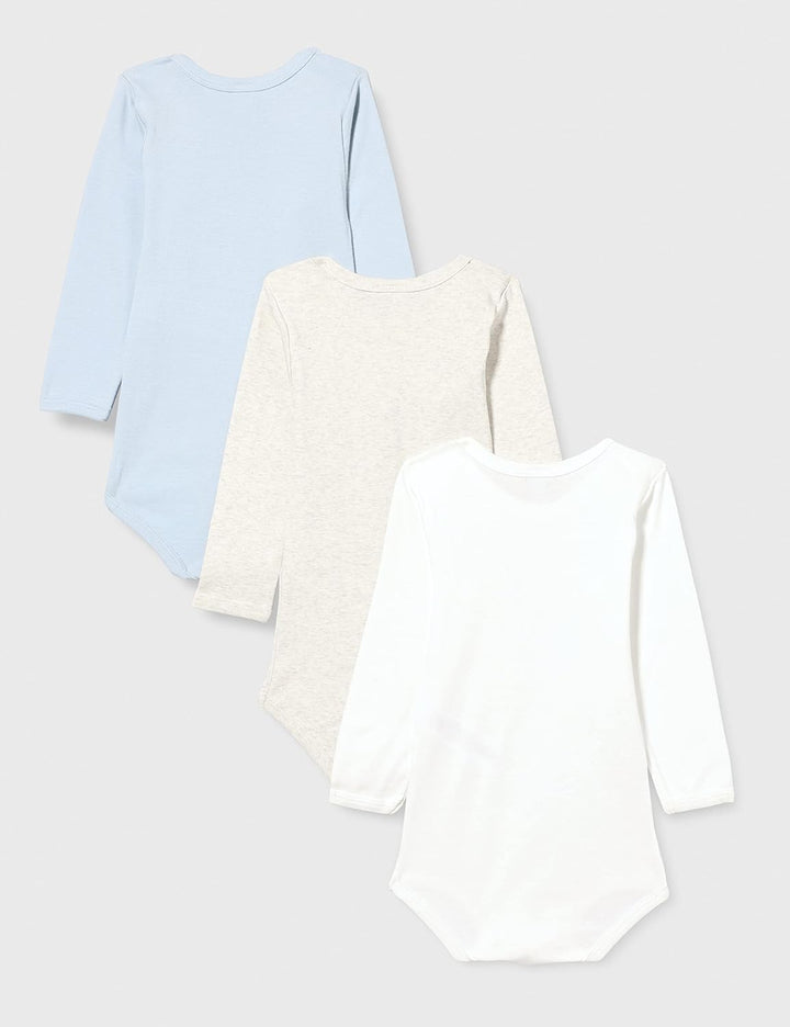 Petit Bateau Baby-Jungen Gestreifter Body mit Langen Ärmeln 18 Monate Variante 1, 18 Monate Variante