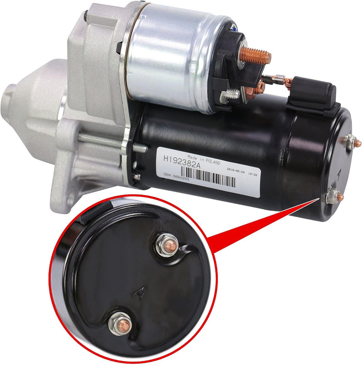VALEO 438183 Starter Nennleistung: 1,3 kW Stop & Start: NO Zähnezahl: 9/10 zähne Spannung: 12 V Dreh