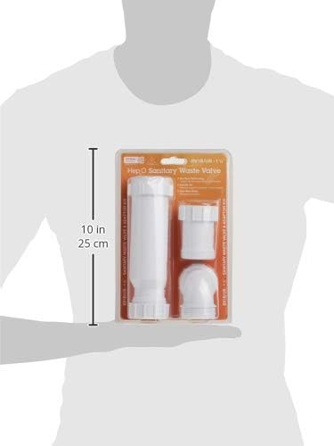Wavin BV1B/UB HepvO Sanitärventil 1-1/2" 1-(Pack), 1-(Pack)
