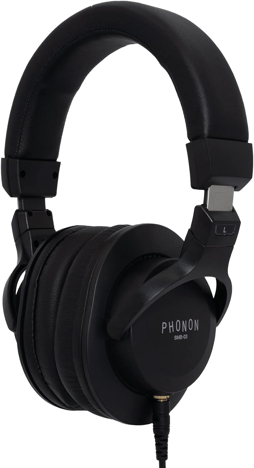 PHONON SMB-03 Subtonic Studio Monitor Basic Kopfhörer für professionelle Studio und Musiker DJs