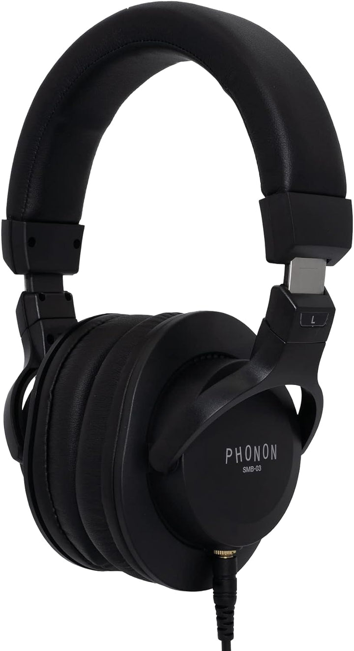 PHONON SMB-03 Subtonic Studio Monitor Basic Kopfhörer für professionelle Studio und Musiker DJs