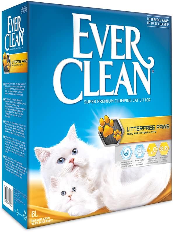 Ever Clean Litterfree Paws Katzensand, 6 L