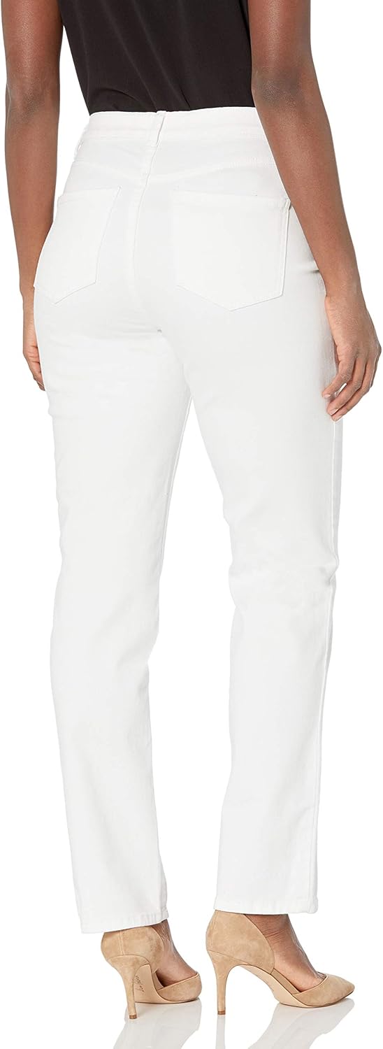 Gloria Vanderbilt Damen Amanda Classic Tapered Jeans 6 Vintage White, 6 Vintage White