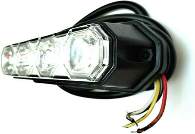 MelTruck® 2x LED Rückleuchte mit Bremsleuchte Positionsleuchte Blinker 12V 24V für LKW PKW E9