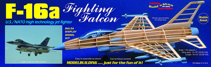 1/30 F-16a Fighting Falcon -12.1 Zoll