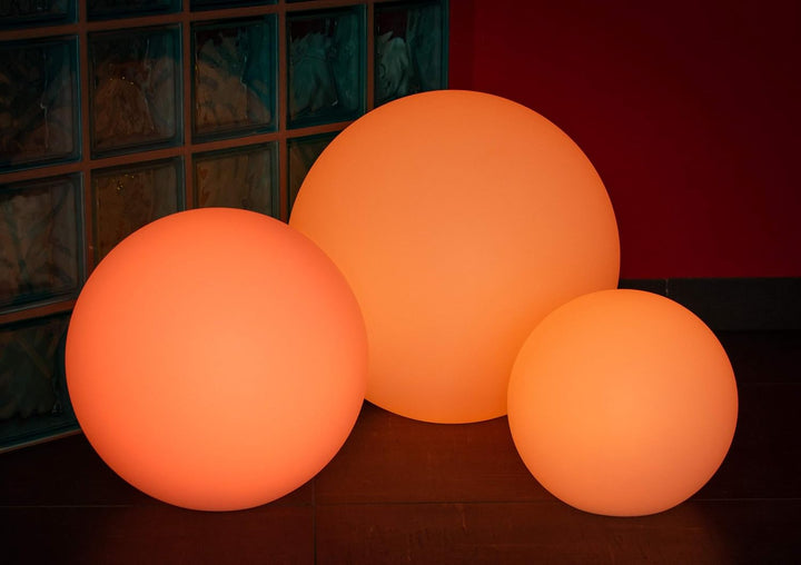 Led Kugel Garten Kugellampe Kugelleuchte Aussen 50 cm 16 Farben Aufladbar mit Akku und Fernbedienung