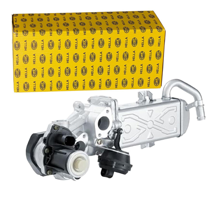 HELLA 6NU 358 167-001 AGR-Modul - elektrisch - 5-polig - mit Dichtungen/mit AGR-Kühler - mit AGR-Ven