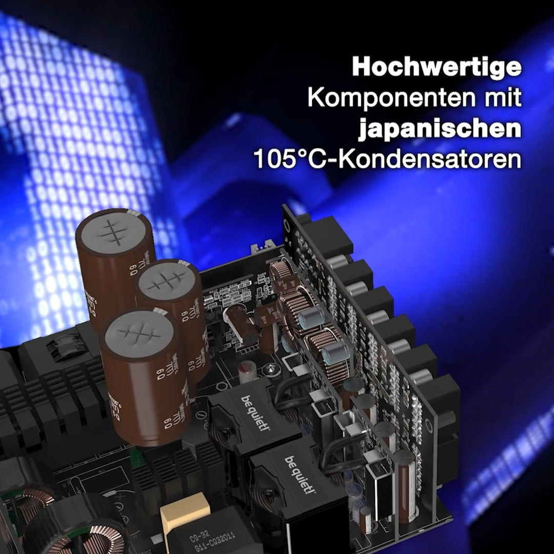 be quiet! Dark Power Pro 13 1600W, ATX 3.0, 80 PLUS® Titanium, Digital-Steuerung, nahe unhörbarer Si