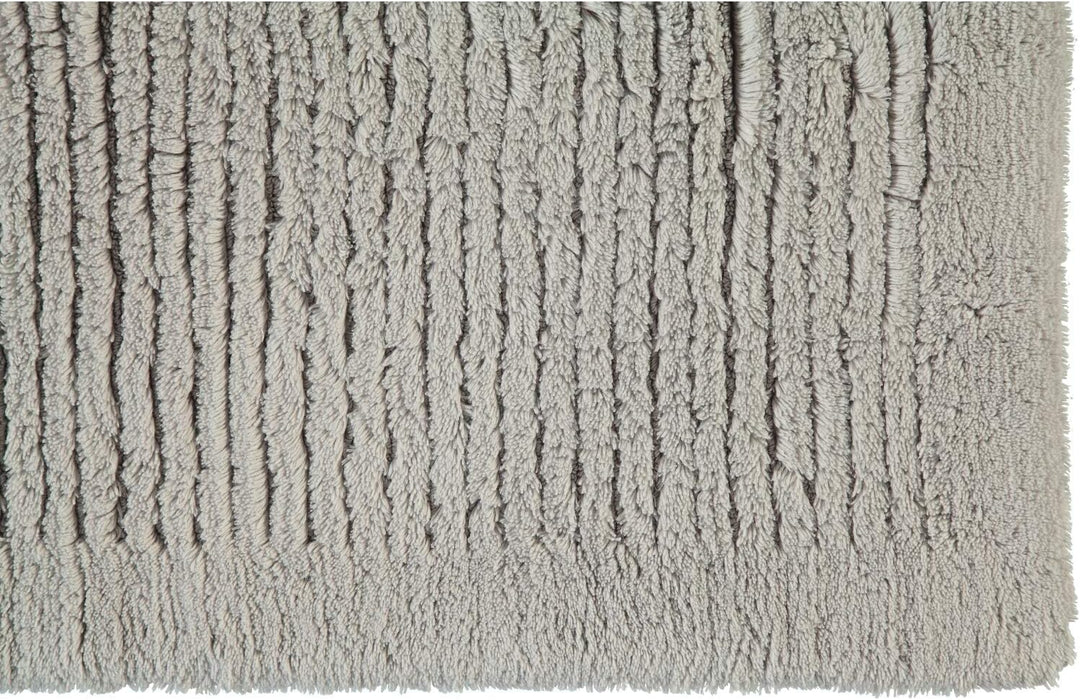 Cawö Home Badteppiche Luxus 1002 Silber - 775 70x120 cm, 70x120 cm