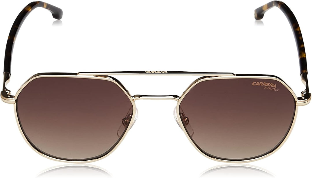 Carrera Unisex Sunglasses 53 06j/Ha Gold Havana, 53 06j/Ha Gold Havana