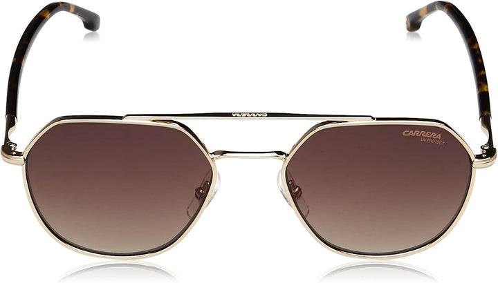 Carrera Unisex Sunglasses 53 06j/Ha Gold Havana, 53 06j/Ha Gold Havana
