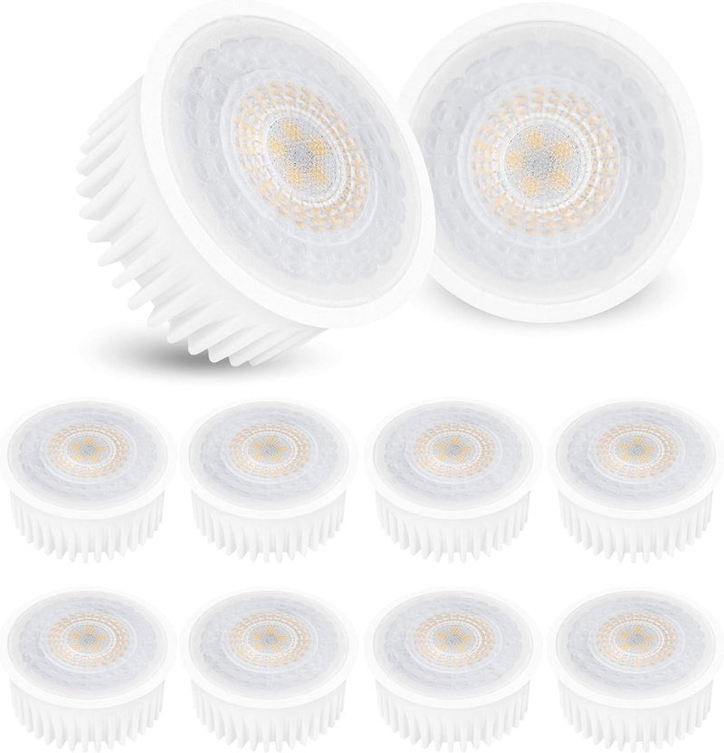 linovum 10 Stück LED Modul flach mit nur 23 mm für Deckeneinbaustrahler - 5W neutralweiss - Perfekte