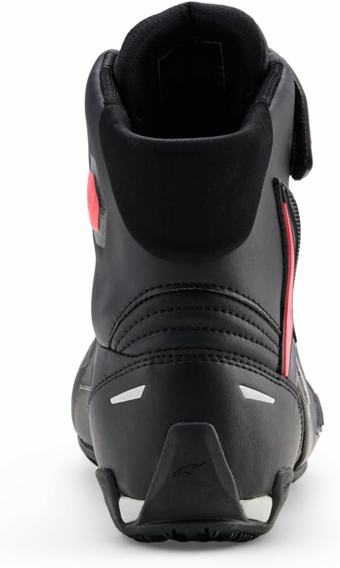 Alpinestars Stella Faster-4 Drystar Schuhe 42 EU Schwarz Grau Pink, 42 EU Schwarz Grau Pink