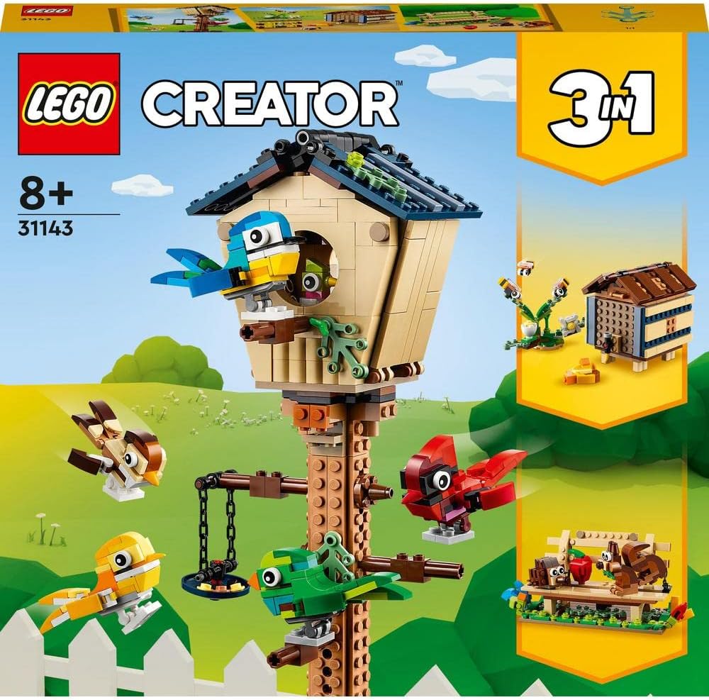 LEGO Creator Budka dla ptaków 3w1 (31143) [KLOCKI]