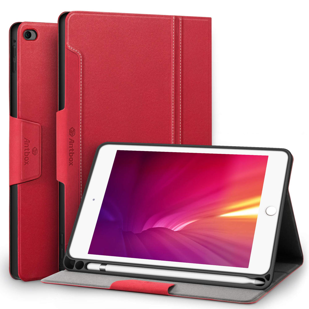 Antbox Hülle für iPad Mini 5 2019 7.9 Zoll/iPad Mini 4 mit Apple Pencil Halter Auto Schlaf/Wach Funk