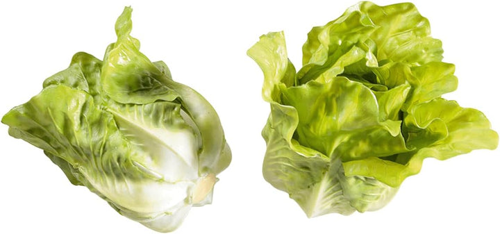 Deko Dummy Römersalat grün Lebensmittel-Attrappen Dekoration 16 cm