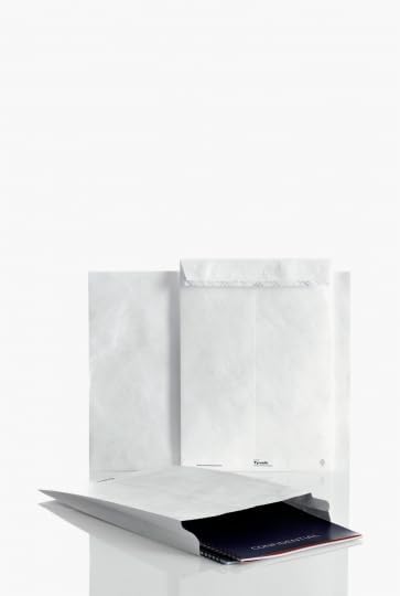 Tyvek Faltentasche mit Spitzboden B4 (250x343x20 mm) haftklebend weiss 55g 100 Stück