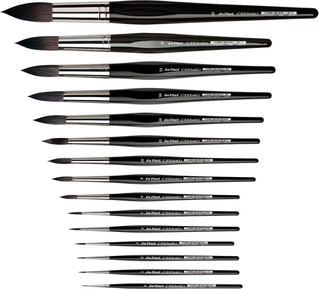 da Vinci Watercolor Serie 5598 Casaneo Pinsel, runde New Wave Synthetik, Grösse 20 rund 20, rund 20