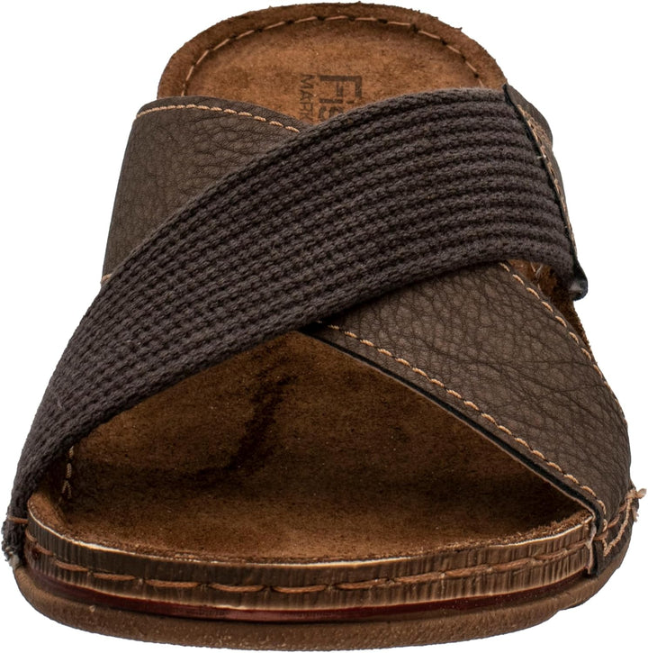 Fischer Markenschuh Herren, Männer, Pantoletten, Pantoletten 41 EU Braun Nuss 74, 41 EU Braun Nuss 7