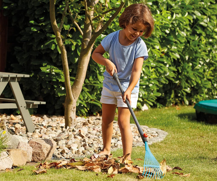Happy People Gardena Gartengeräte für Kinder (Combisystem Drahtbesen), Combisystem Drahtbesen