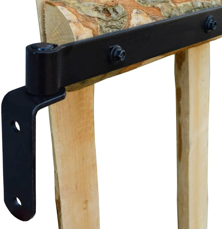 vidaXL 142590 Gartentor 100x90 cm Haselnuss Holz Zauntor Hoftor Gartentür Pforte Tor 100 x 90 cm, 10