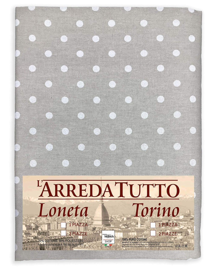 tex family Sofaüberwurf Gran Foulard Sofabezug, Stoff, Weiss - 2 Plätze
