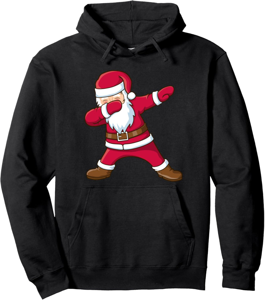 Weihnachten Dabbing Nikolaus Santa Claus Dab Geschenk Pullover Hoodie